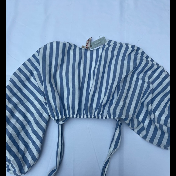 NWT 🦋 Anthropologie Dolan V-Neck Blouse - Picture 6 of 8